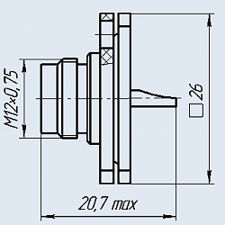 Фото Вилки приборные прямые СРГ-50-152ФВ