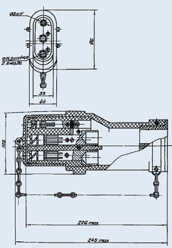 ШРАП-500 розетка