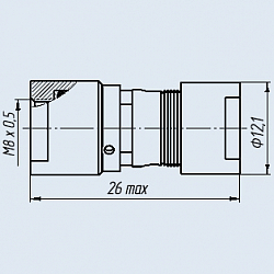 Фото Розетки кабельные прямые СР-75-280ФВ