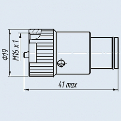 Фото Вилки кабельные прямые ВР-19