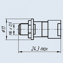 Фото Вилки приборно-кабельные прямые СР-50-282ФВ