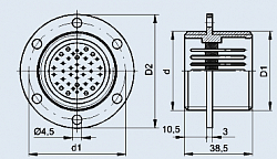 Фото Соединитель 2РМГСПД33Б32Ш5Е2