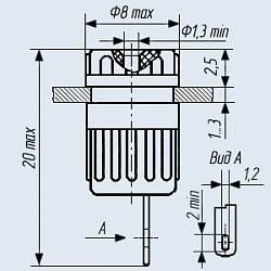 Фото ГИ1.2 гнездо