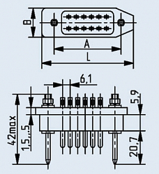 Фото РП14-16-ЛО вилка