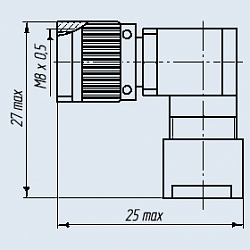 Фото Розетки кабельные угловые СР-75-291ФВ