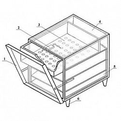 Фото К-99-80 (3 лотка)