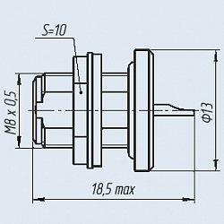 Фото Вилки приборные прямые СРГ-75-270ФВ