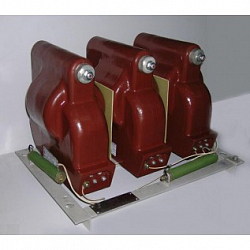 Фото Заземляемый трансформатор напряжения ЗНОЛ.06-20