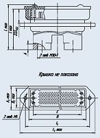 6Р-100В вилка кабельная