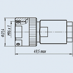 Фото Вилки кабельные прямые СР-50-824ФВ