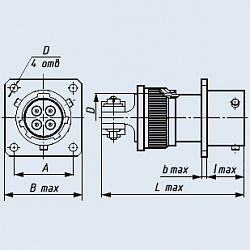 Фото Соединители СНЦ23-7/22В-2-в-В