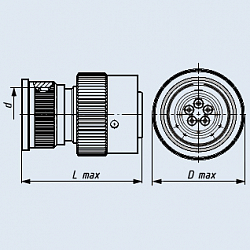Фото Соединители СНЦ22-10/14Р-11-В