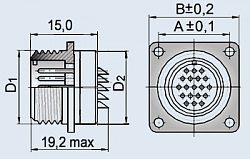 Фото Соединители РРС5-19-1-3-В