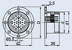 Фото Соединители РРМ44-4-1-В