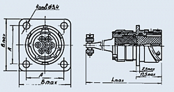 Фото Соединители РБМ4-7-1Ш2В