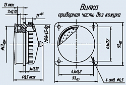 Фото Соединители РРМ46-102-1Ш1В12-В