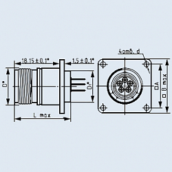 Фото Соединители СНЦ146Г-7/14-ВП11