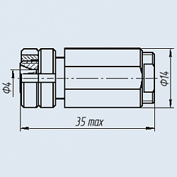 Фото Розетки кабельные прямые СР-50-666ФВ