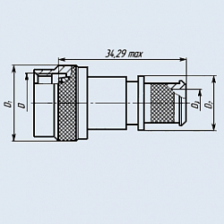 Изображение КЭ-13F02 (M85049/88-13N02) кожух Фото КЭ-13F02 (M85049/88-13N02) кожух