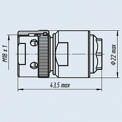 Фото Вилки кабельные прямые СР-50-130ПВ