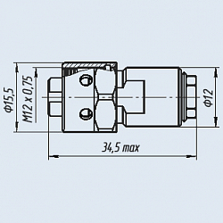 Фото Розетки кабельные прямые СР-50-159ФВ