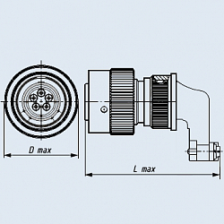 Фото Соединители СНЦ23-4/14В-8-В