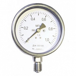 Изображение Манометр ДМ 05100-07М Фото Манометр ДМ 05100-07М