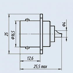 Фото Розетки приборные прямые СР-50-65ФВ