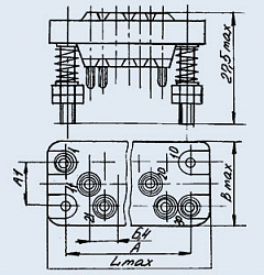 Изображение РП10-15Л розетка Фото РП10-15Л розетка