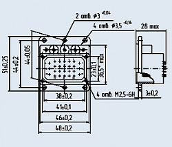 Фото Соединители СНП336-67РП12