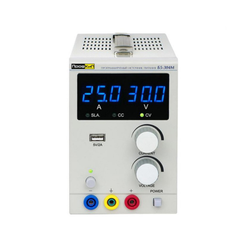 Изображение ПрофКиП Б5-304М источник питания (1; 0 В … 30 В; 0 А … 25 А) Фото ПрофКиП Б5-304М источник питания (1; 0 В … 30 В; 0 А … 25 А)