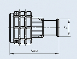 Фото Соединители СНЦ127Т-4/10РП118-1