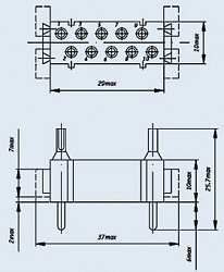 Фото Соединители РПН23-10Ш-В
