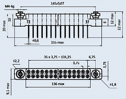 Фото Соединители ГРПП-72Г розетка
