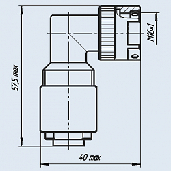 Фото Вилки кабельные угловые СР-50-471ФВ
