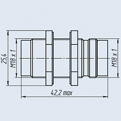 Фото Переход Г-Г (гнездо-гнездо) СР-50-162ФВ 