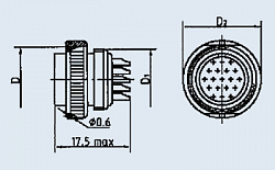 Фото Соединители РРС3-50А-0-8-В