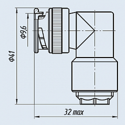 Фото Вилки кабельные угловые СР-50-34ФВ