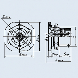 Фото Соединители СНЦ29-7/18В-1-В