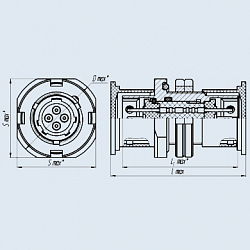 Фото Соединители ОНЦ-БГ-3-28/27-П-1-В