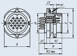 Фото Соединители РРС4-10-1-5-В