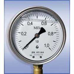 Изображение Манометр ДМ 05 виброустойчивые Фото Манометр ДМ 05 виброустойчивые
