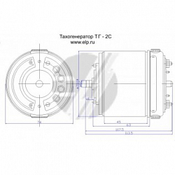 Фото Тахогенератор ТГ-2С