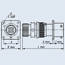 Фото Соединители СНЦ23-19/24В-12-В