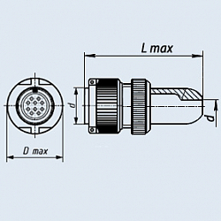 Фото РС19ТВ розетка с кожухом-2
