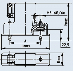Изображение РП10-7ЛУ розетка Фото РП10-7ЛУ розетка