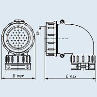 Р55У38НШ1 розетка