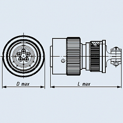 Фото Соединители СНЦ23-61/36В-6-а-В
