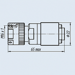 Фото Вилки кабельные прямые СР-50-470ФВ
