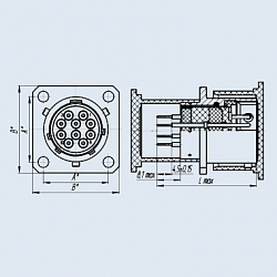 Фото Соединители ОНЦ-БГ-1-10/18В-1М